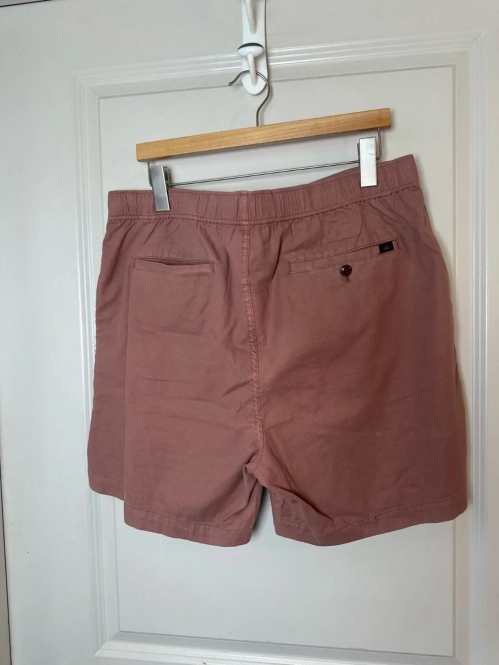 NEW Faherty Essential Stretch Organic Cotton Drawstring Waist Shorts, XXL